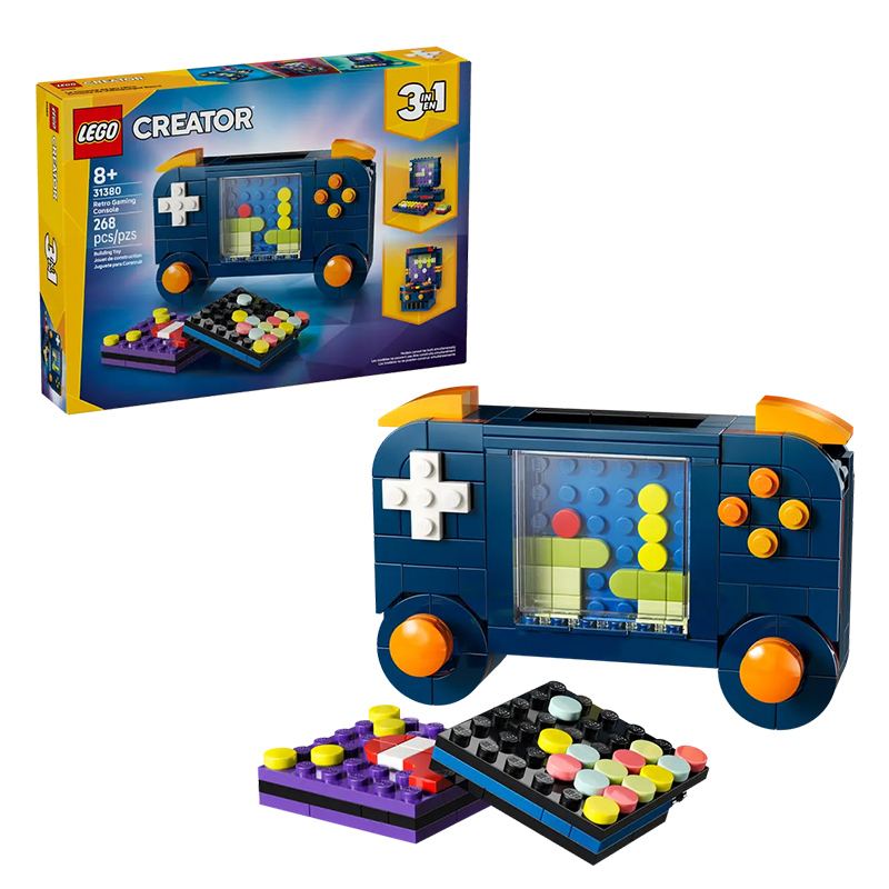 Retro Gaming Handhelds - LEGO Creator 3-in-1 Bouwstenen LG-31380 Retro