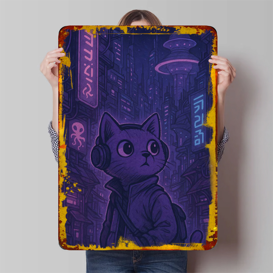 Retro Gaming Ideas - Gaming Patroon Metalen Muur Art Decor