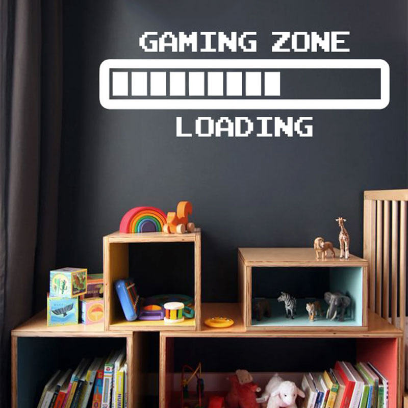 Retro Gaming Zone - Gaming Zone Retro Laden Wall Art