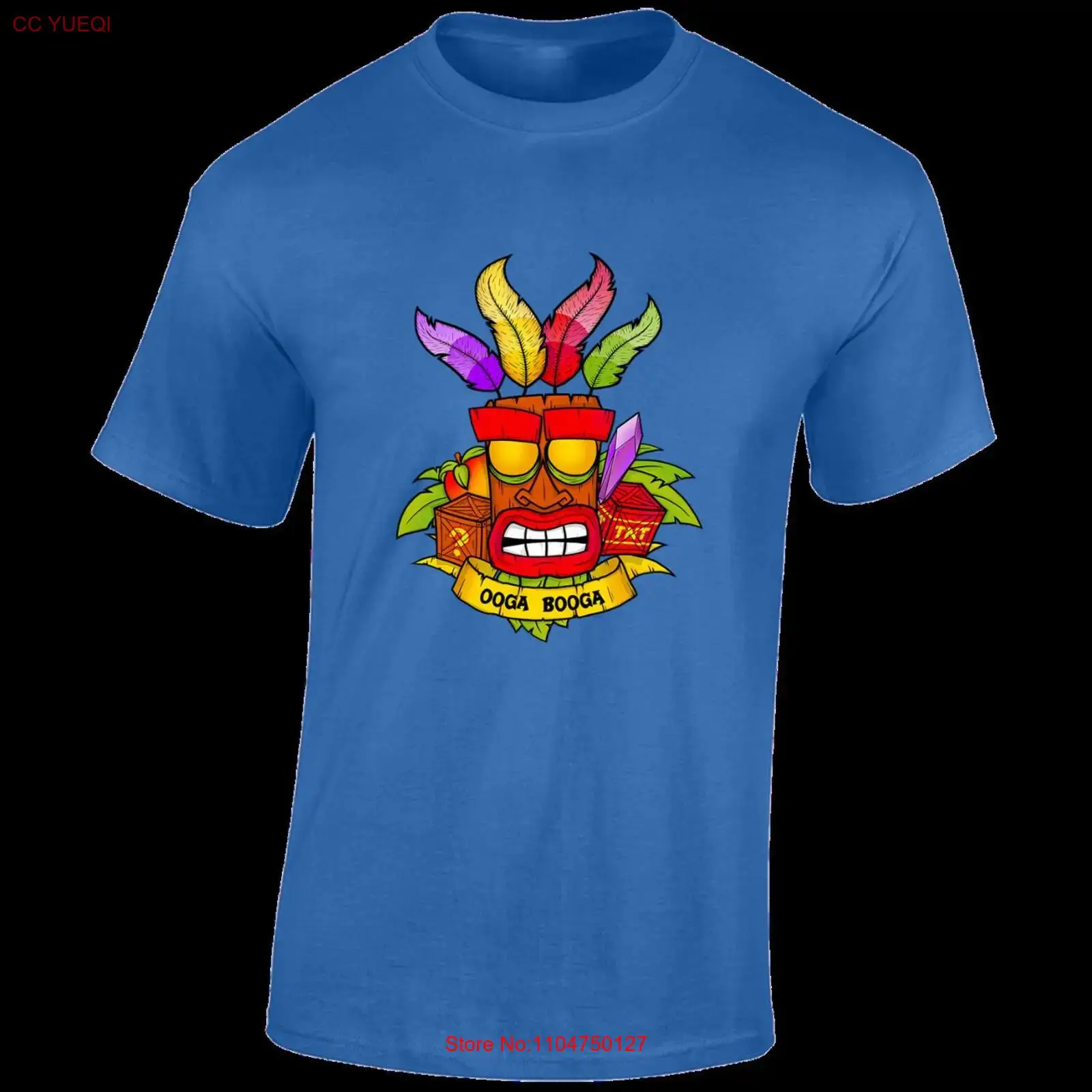 Retro Gaming Ideas - Oga Booga crash heren T-shirt retro