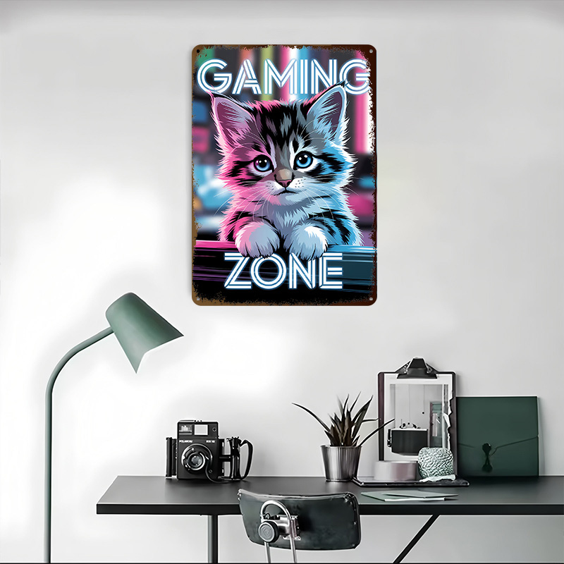 Gaming Zone Kitten Gedrukte Po - Retro Gaming Zone recensie en prijs