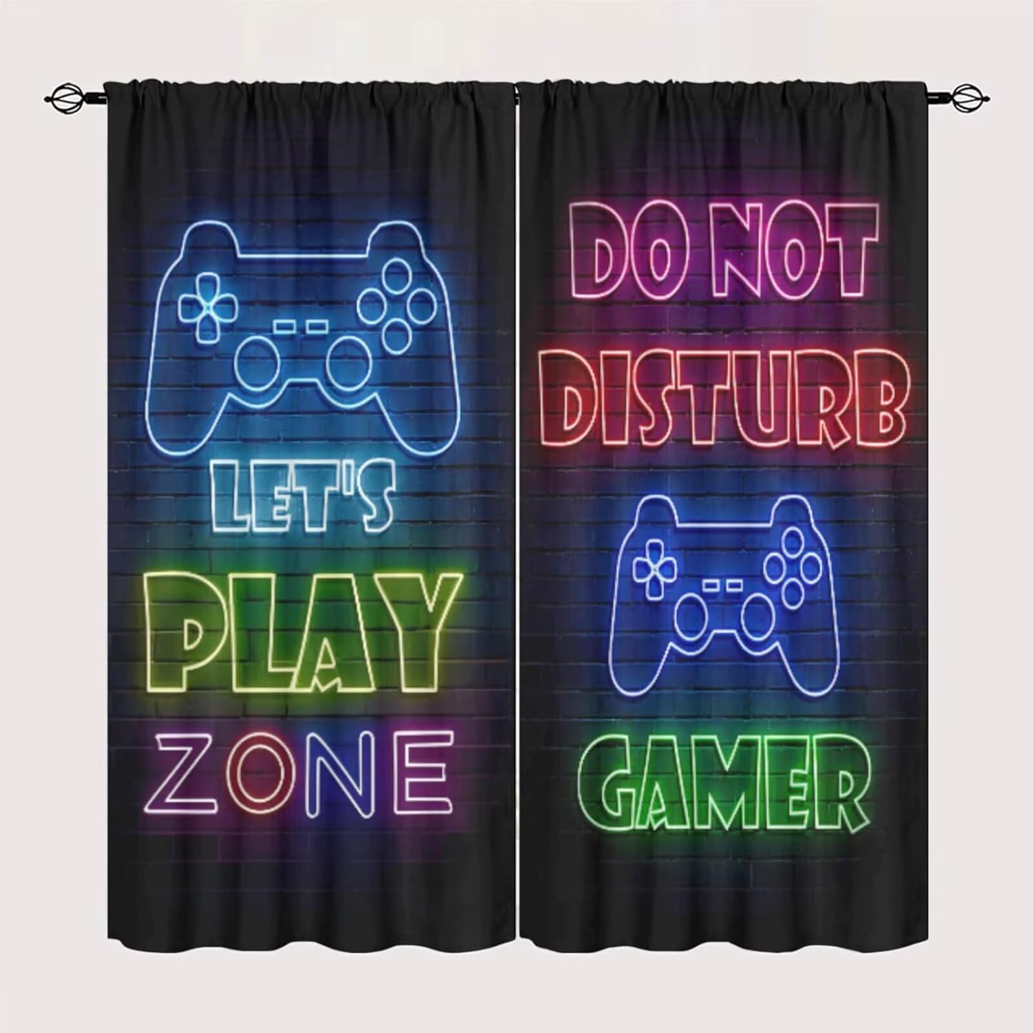 Gaming Gamer Gordijngordijnen  - Retro Gaming Zone recensie en prijs