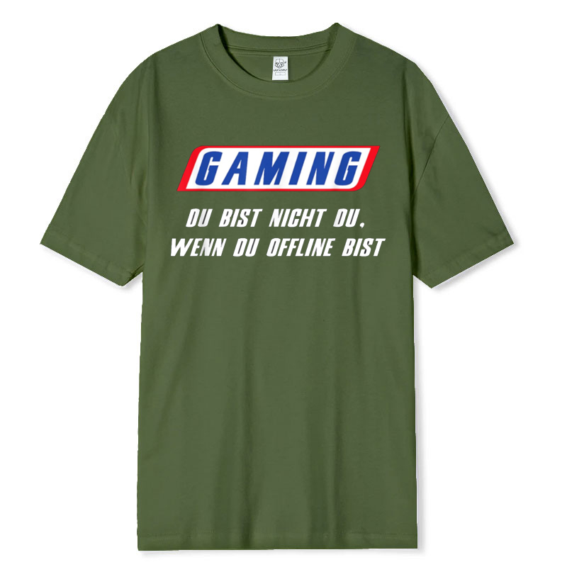 Grappige Duitse T-shirt Gaming - Retro Gaming Ideas recensie en prijs