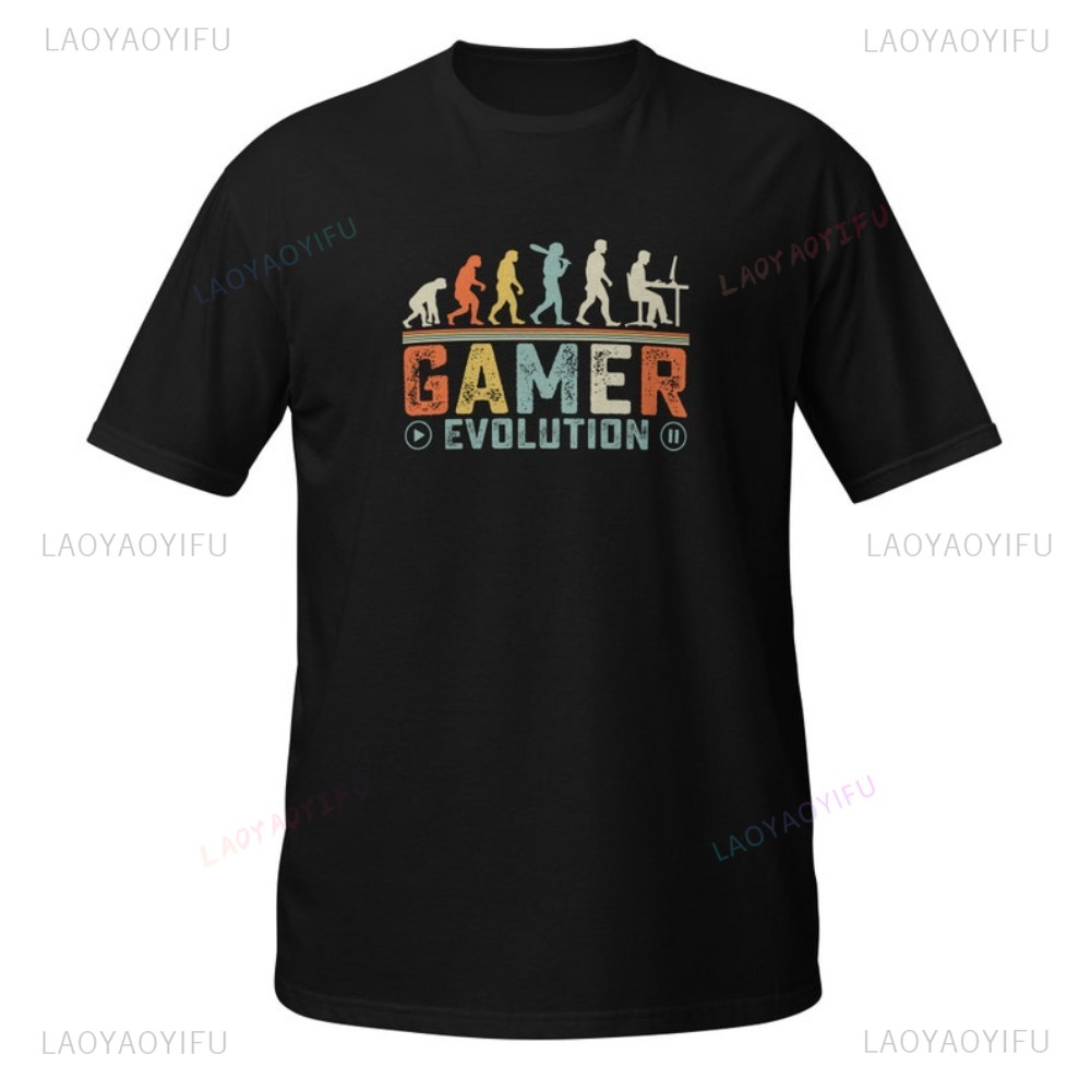 Gamer Evolution T-shirt Retro  - Retro Gaming Ideas recensie en prijs