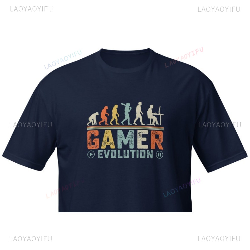 Gamer Evolution T-shirt Retro  - Retro Gaming Ideas recensie en prijs