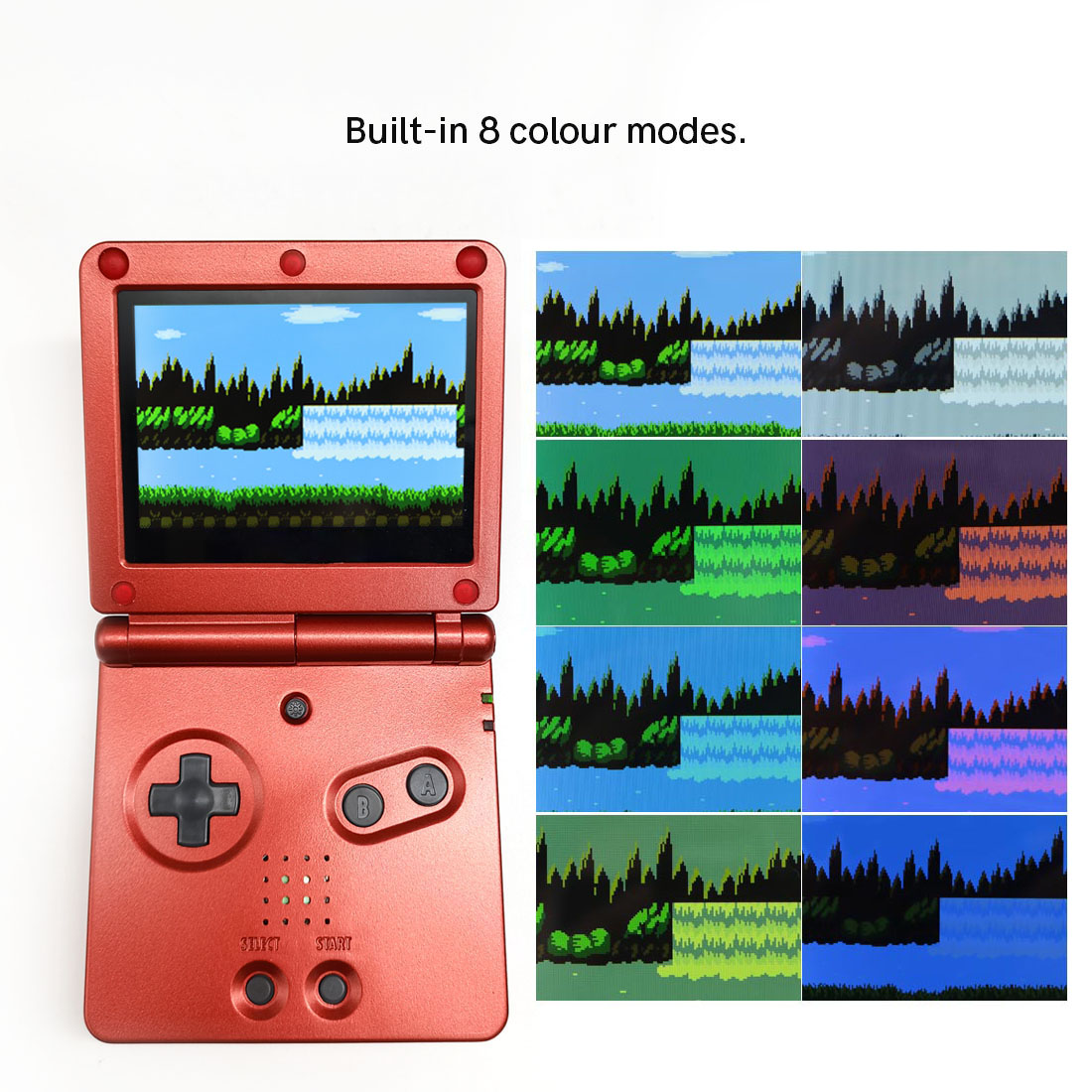 GBA SP V5 720x480 Retro pixel  - Retro Gaming Gameboy recensie en prijs