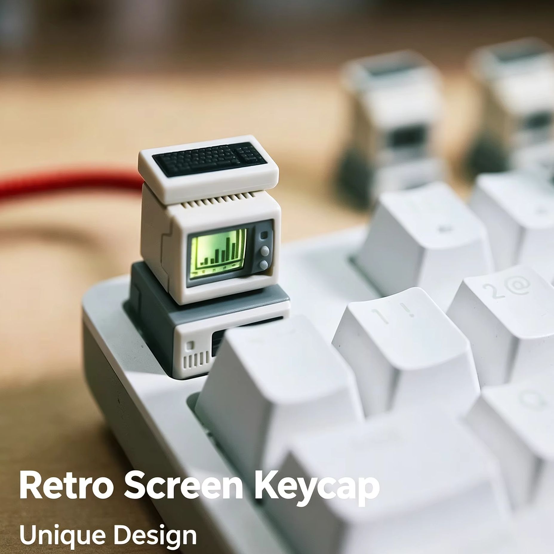 Retro Computer Keycap Backlit  - Retro Gaming Fun recensie en prijs