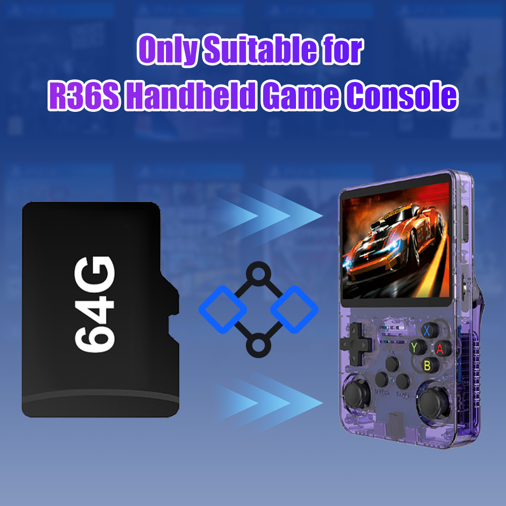 64G Game TF-kaart voor R36S Vi - Retro Gaming Handheld Console recensie en prijs