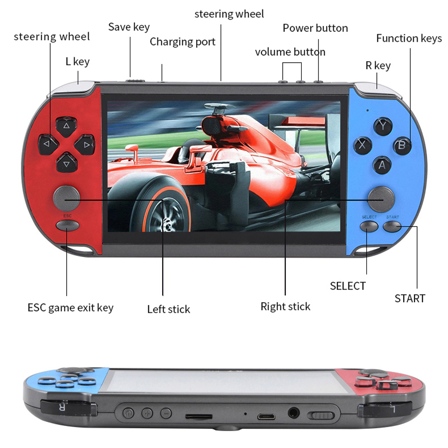 Draagbare Handheld Videogame T - Retro Gaming Usb recensie en prijs