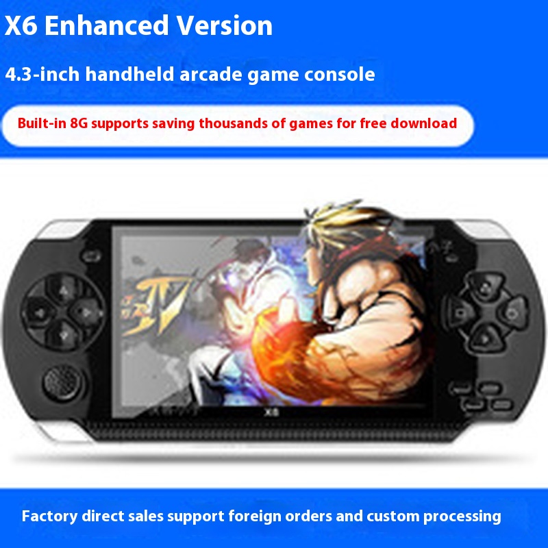 Psp 3000X6 Consola 12 soorten  - Retro Gaming X6 recensie en prijs