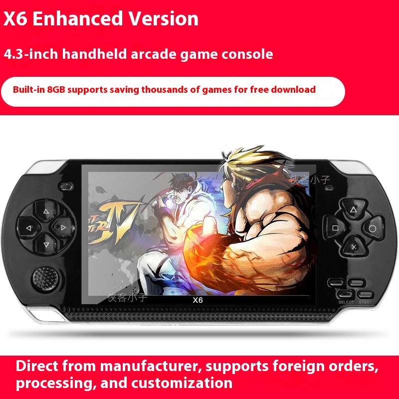 Psp 3000X6 Consola 12 soorten  - Retro Gaming X6 recensie en prijs