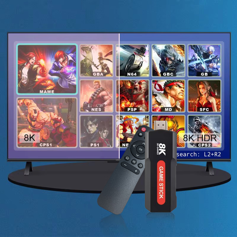 X2 Game Stick HD 4K 8K 3D Cons - Retro Gaming Usb recensie en prijs