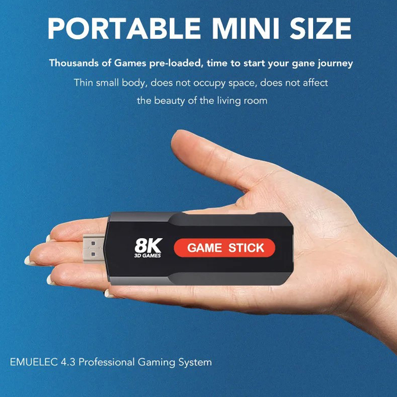 X2 Game Stick HD 4K 8K 3D Cons - Retro Gaming Usb recensie en prijs