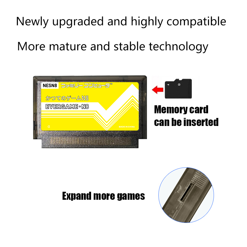 REMANK EVERGAME N8 NES Cartrid - Retro Gaming Handhelds recensie en prijs