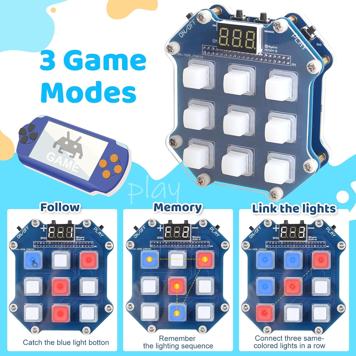 3-in-1 Retro Game Soldeerkit D - Retro Gaming Ideas recensie en prijs
